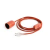Hay - Common Table Cord Set - Lampefatning med ledning - Rusty Red