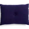 Hay - Dot Cushion - Linen - Dark blue