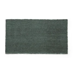HAY - Dørmåtte - Moiré Mat - Emerald Green - 52x95 cm