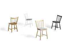 HAY - Hynde til J41 stolen - Sense læder - Black/Sort