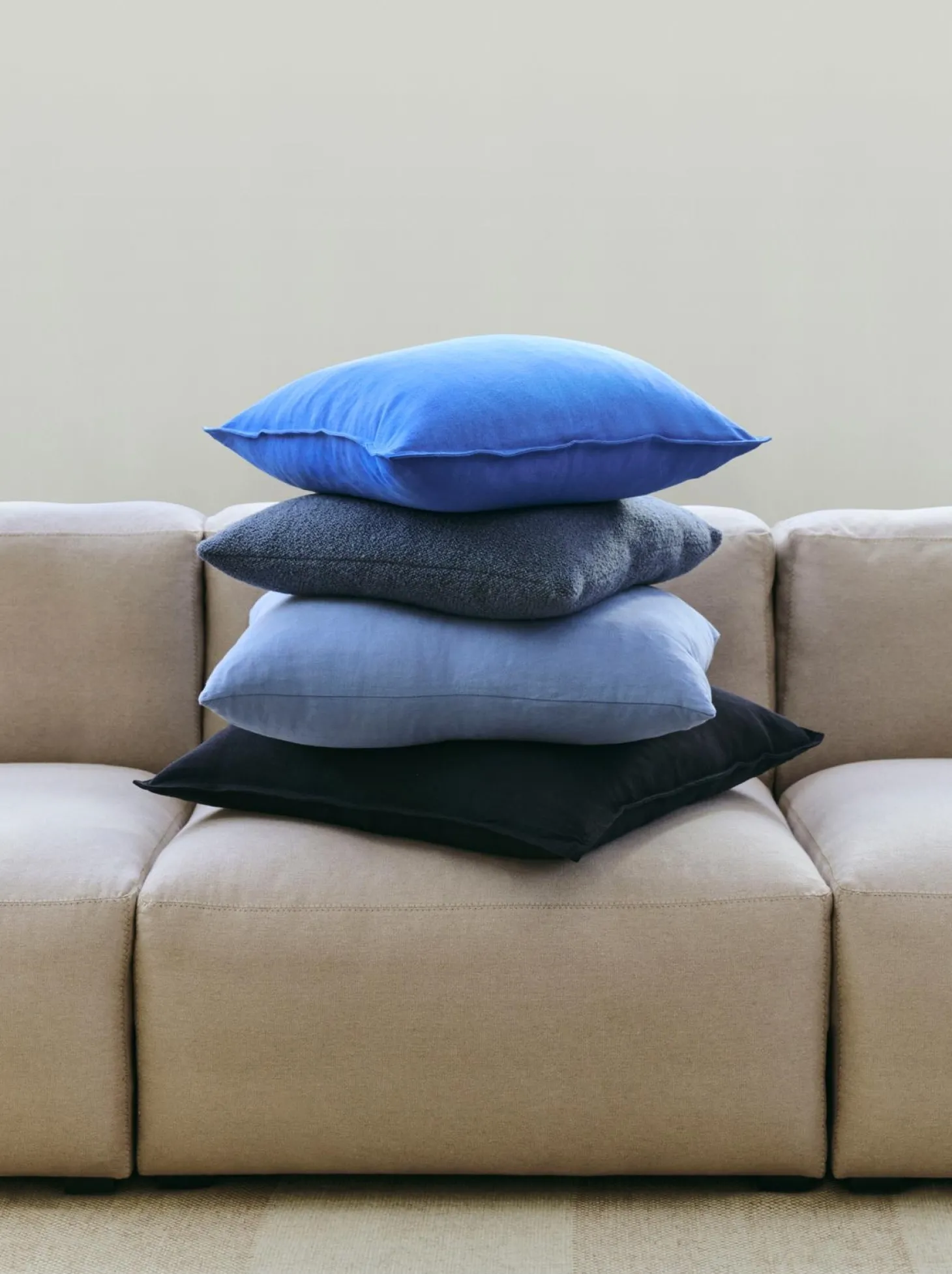 Hay - Linen Cushion Cover - 60 x 60 - Cream