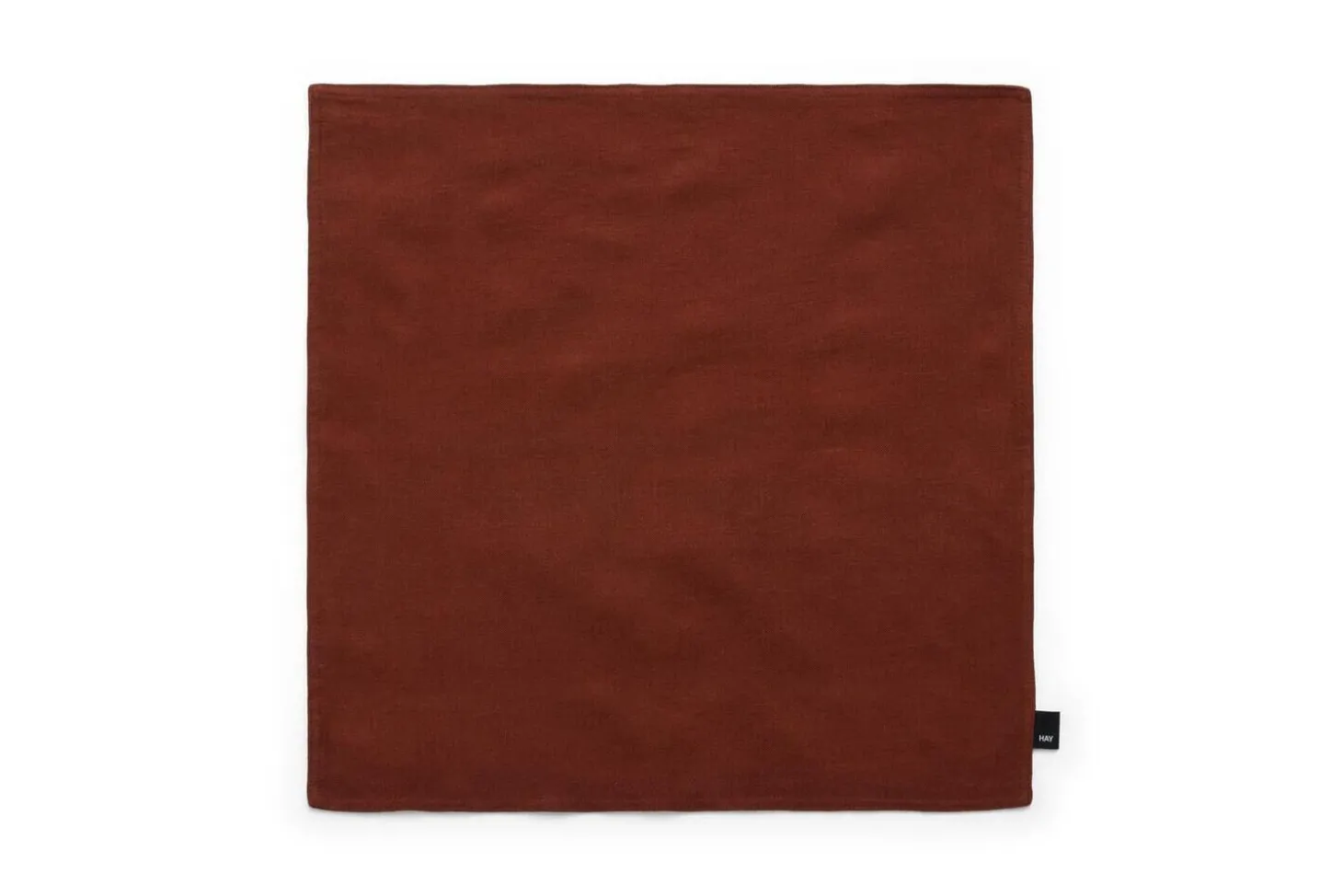 Hay - Linen Cushion Cover - 50 x 50 - Iron red