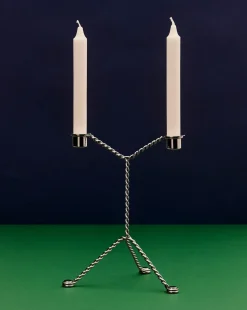 Hay - Lysestage - Wire - Mirror - Stål