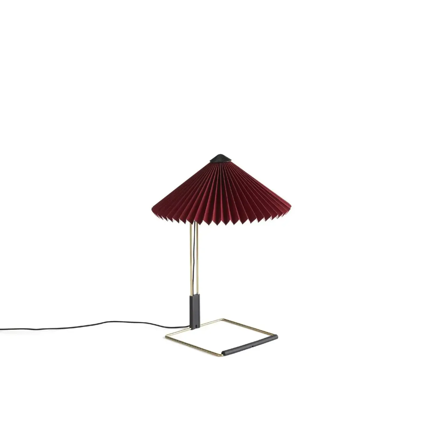 HAY - Matin bordlampe - oxide red skærm (small)