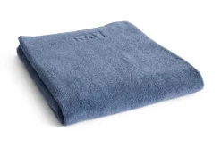 Hay - Mono Bath Sheet (Organic) - W100 x L150 - Steel Blue - Steel blue - 669