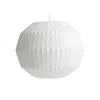 HAY - Nelson Angled Sphere Bubble pendant - Large - Off white