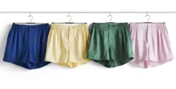 HAY - Outline Pyjama - Shorts - M/L - Emerald Green