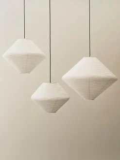 Hay - Paper Shade Diamond - Classic white - Ø60 cm