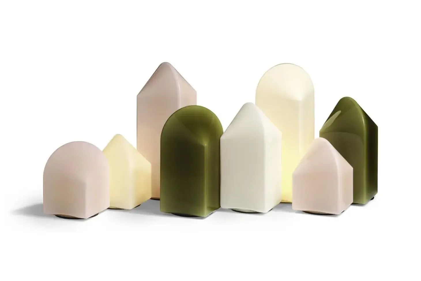 Hay - Parade Portable Lamp - Shell White - 24 cm