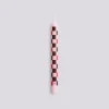 Hay - Pattern Candle - Light pink, bordeaux, red and silver checks