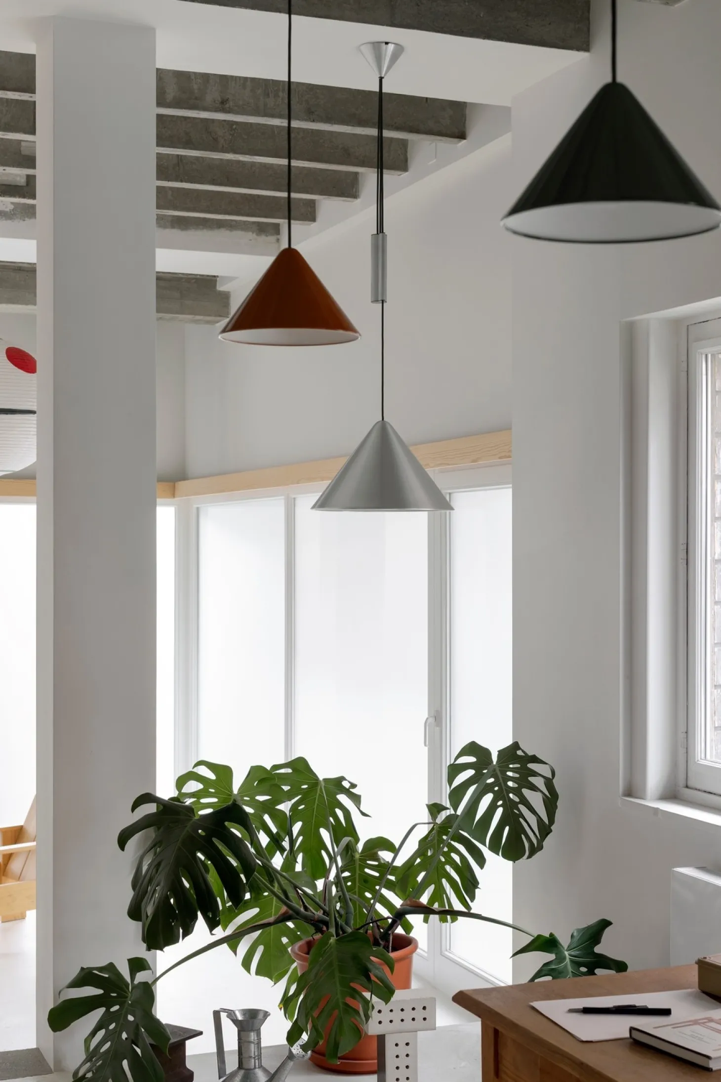 HAY - Pendel Lampe - Compass - Justerbar - Sort