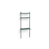 Hay - Reol - Pier System 11 - 1 kolonne - Blå/Sort - 82 X 46,5 X 209 cm