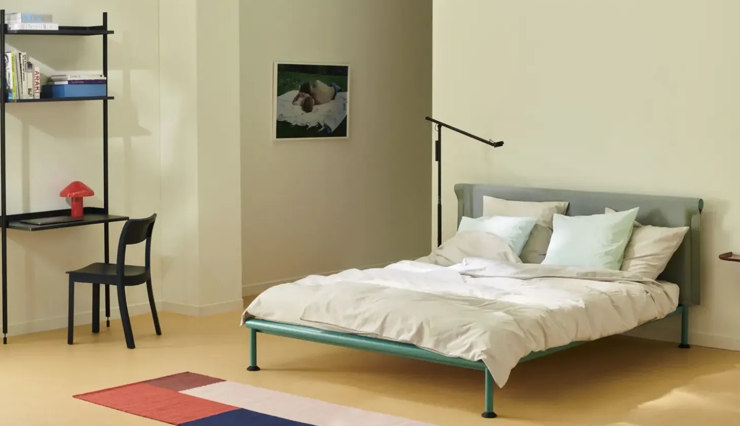 Hay - Reol - Pier System 11 - 1 kolonne - Sort - 82 X 46,5 X 209 cm