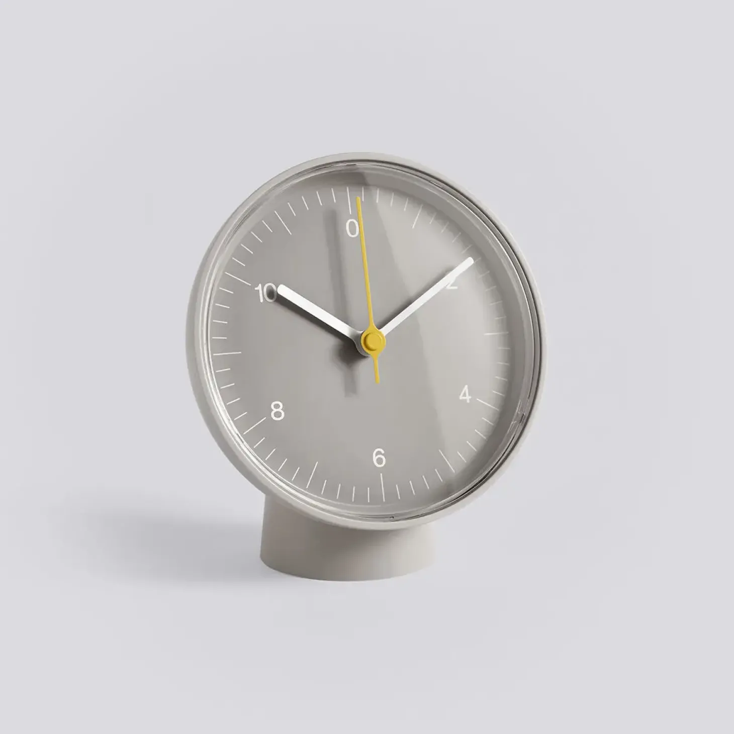 Hay - Table Clock (Recycled) - Grey