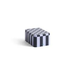 Hay - Tin Container - Small - Dark Blue/Lavender