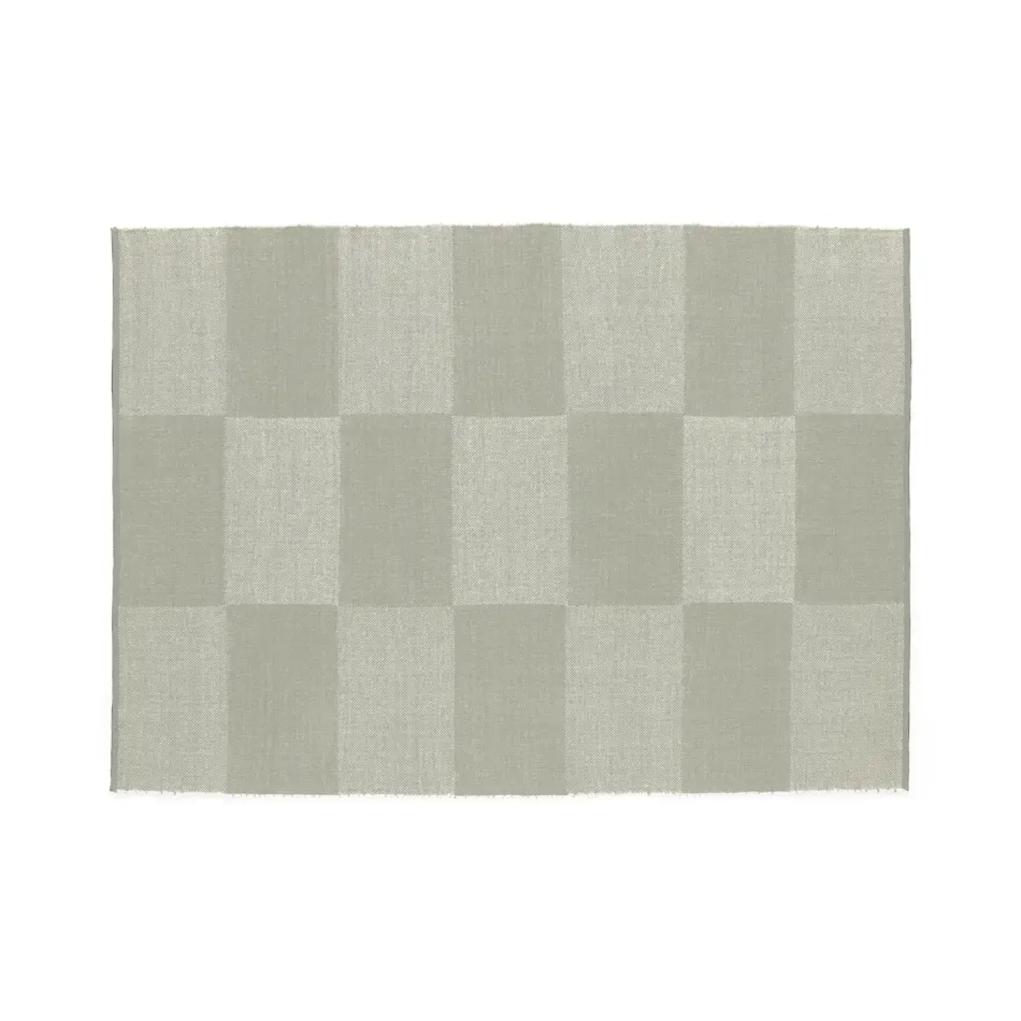 HAY - Tæppe Check Rug - Grey L/ Grå - 170 x 240 cm