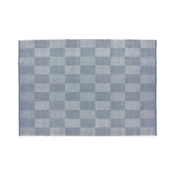 HAY - Tæppe Check Rug - Light Blue S/Lyseblå - 170 x 240 cm