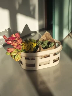 HAY - Vasketøjskurv - Laundry Basket S - Nougat farvet / lysebrun