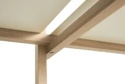 Hay - Woody Reol Shelving 2.0 Low - Hvid/Eg - 9 hylder