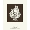 H. C. Andersen - Plakat i ramme - Brudstykke - 40x50 cm