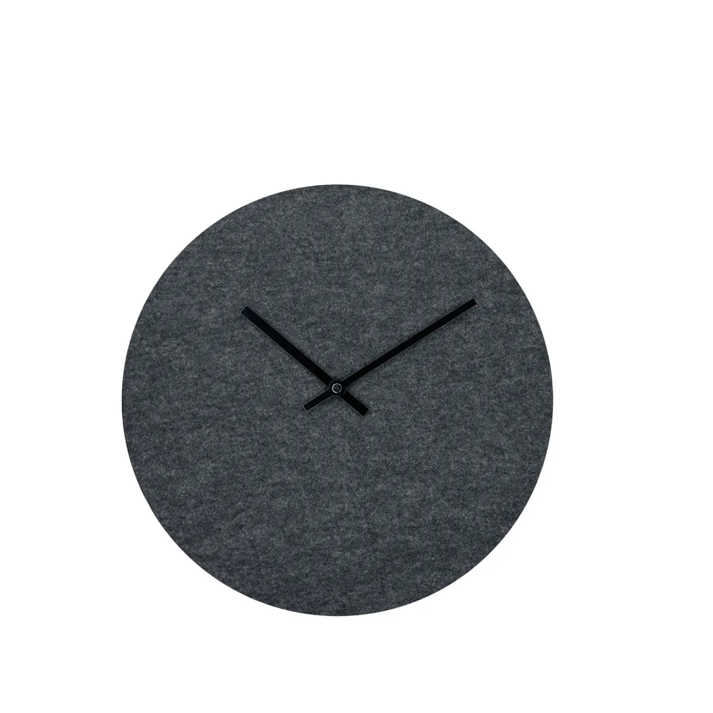 Hemverk - Vægur - Felt Grå - Ø28 cm - Sorte visere