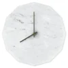 Hemverk - Vægur - Marble Bianco - Hvid/Sort - Ø28 cm