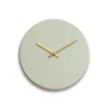 Hemverk - Vægur - Shape Caqui - Guld visere - Ø28 cm