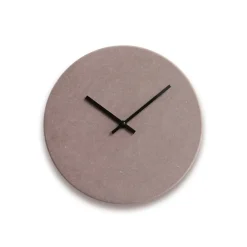 Hemverk - Vægur - Shape Chocolate - Sorte visere - Ø28 cm