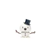 Hoptimist - Christmas snemand - Baby snowman small white/blue