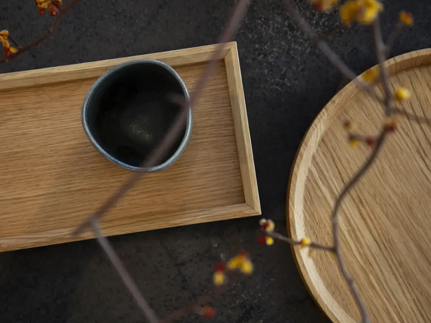 Hove Home - Oak Tray - Bakke - 25x15 cm