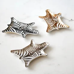 Jonathan Adler - bakke - Zebra - sølv