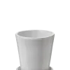 Knabstrup Keramik - urtepotteskjuler Ø 10.5 cm white