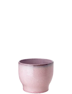 Knabstrup Keramik - urtepotteskjuler Ø 12.5 cm rose