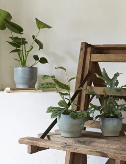 Knabstrup Keramik - urtepotteskjuler Ø 14.5 cm mint
