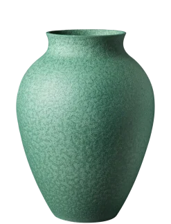 Knabstrup Keramik - vase H 27 cm verdigris green