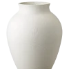 Knabstrup Keramik - vase H 27 cm white