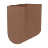 Kristina Dam - Opbevaring - Medium Curved Box - Burnt Brown