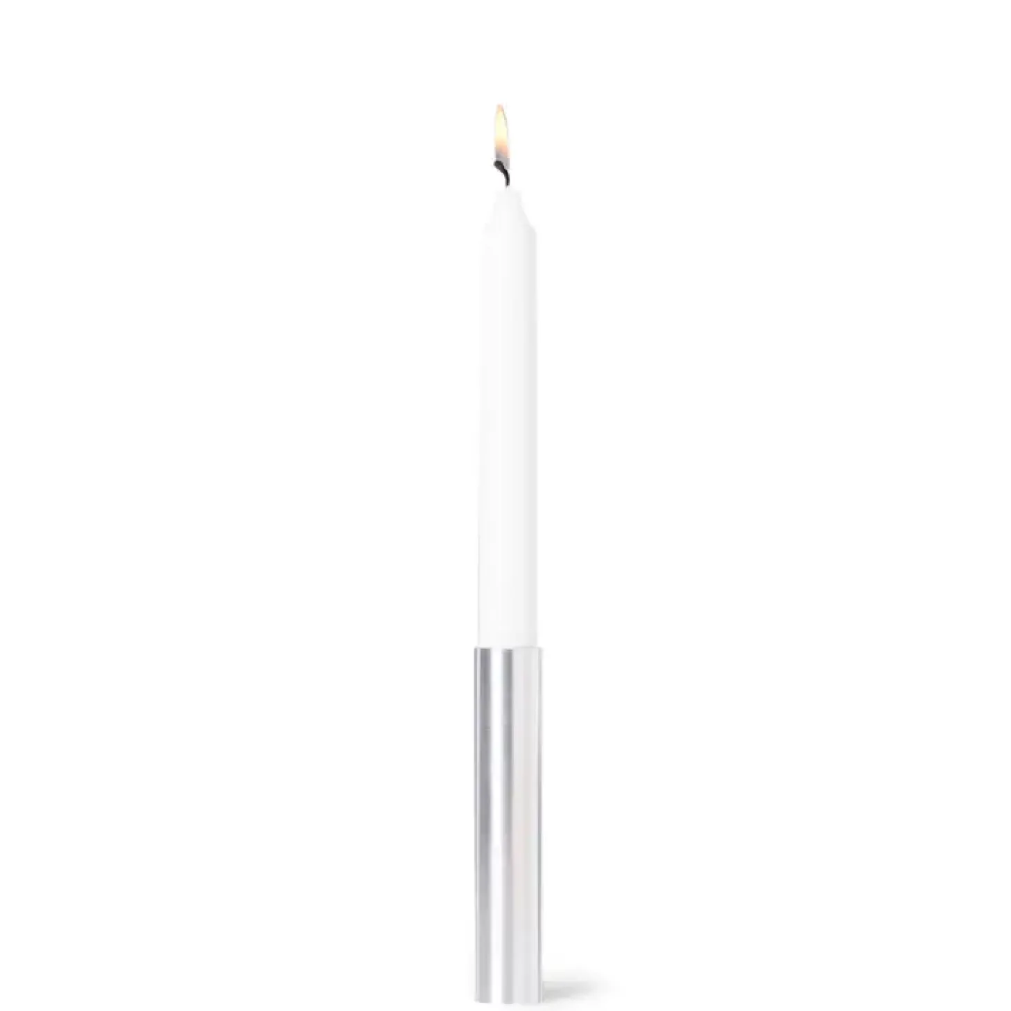 Kunstindustrien - Slim Light lysetage rustfri stål - Højde 14 cm