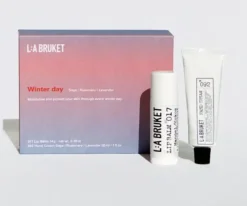 L:A Bruket - Gaveæske - Winter Day - Sage / Rosemary / Lavender