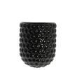 Lene Bjerre - Dotsie væghængt vægpotte H20 cm. sort