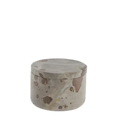 Lene Bjerre - Ellia krukke 11x11 cm. sand marmor