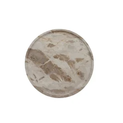 Lene Bjerre - Ellia marmorfad Ø25 cm. sand