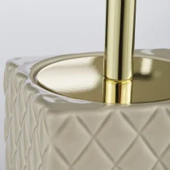 Lene Bjerre - Portia toiletbørste H39 cm. brun sand