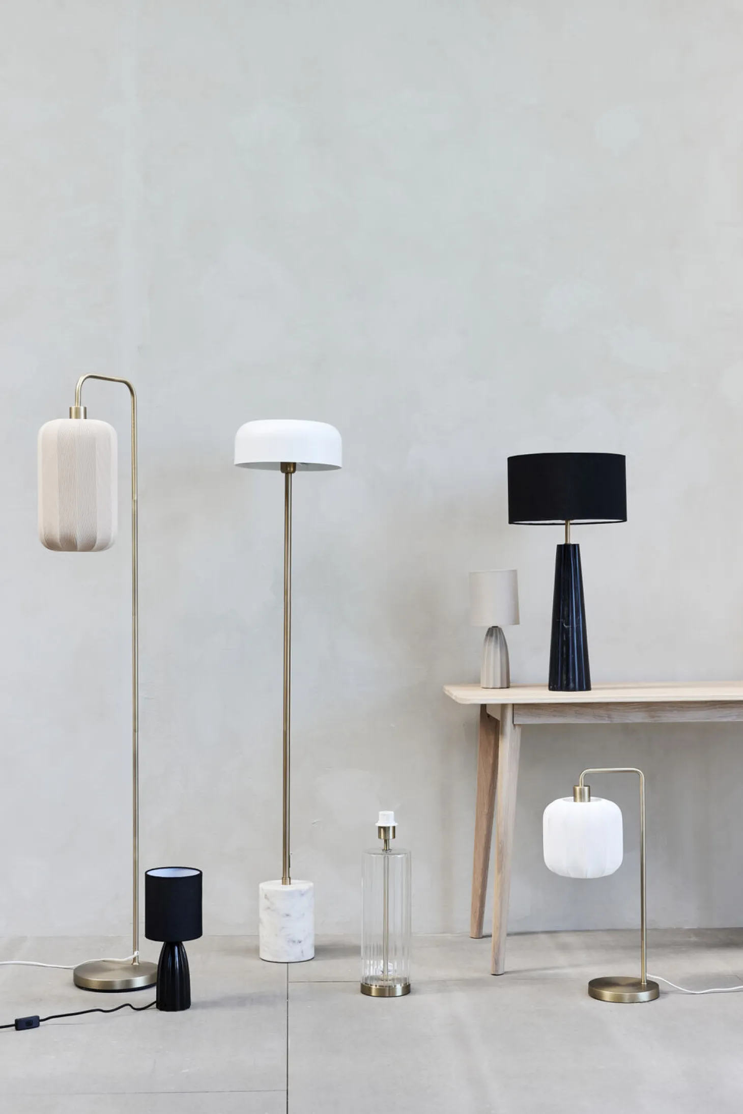Lene Bjerre - Sarah bordlampe 34x14 cm. sort