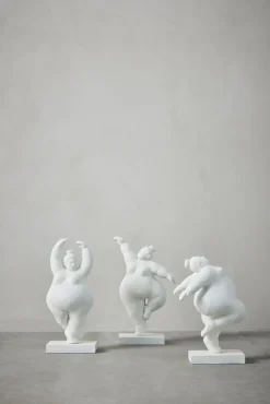 Lene Bjerre - Serafina kvinde figur H28,8 cm. hvid