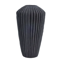 Lene Bjerre - Susia vase H26,5 cm. mørkegrå