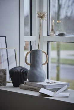 Lene Bjerre - Susia vase H16,5 cm. mørkegrå