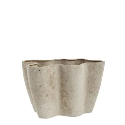 Lene Bjerre - Valina skjuler i stentøj 21x22 cm. sand