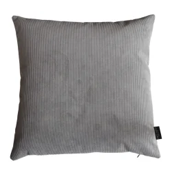 Louise Smærup - Pude Corduroy - Icecold Grey (50x50 cm)