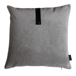 Louise Smærup - Pude Corduroy - Icecold Grey (50x50 cm)